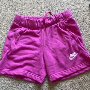 nike sweatshorts!